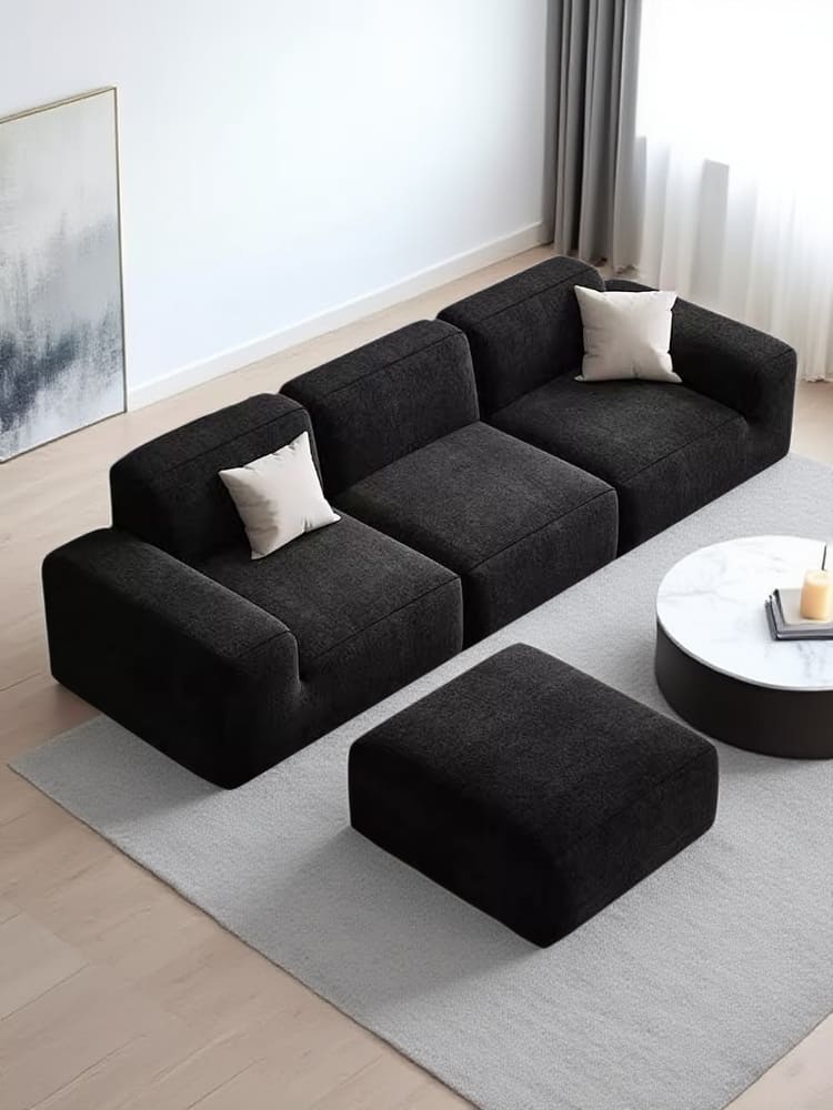 Big Black Cow Sofa | Oversized Statement Piece with Bold Silhouette