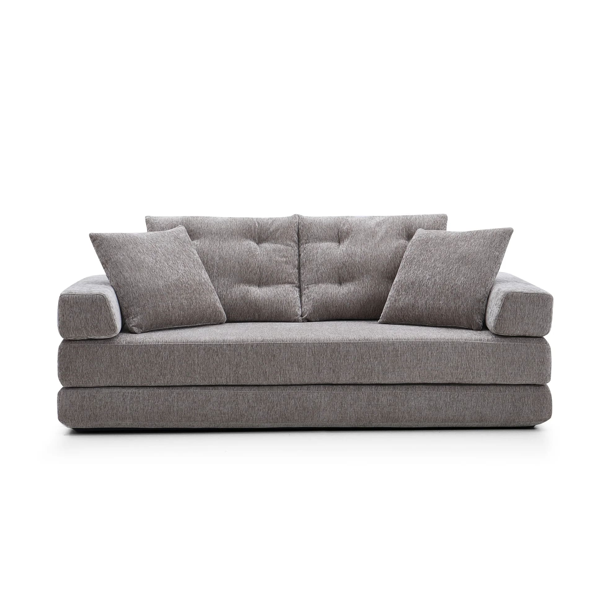 Modern 2-Seater Convertible Sofa Bed | Sponge Compression Design