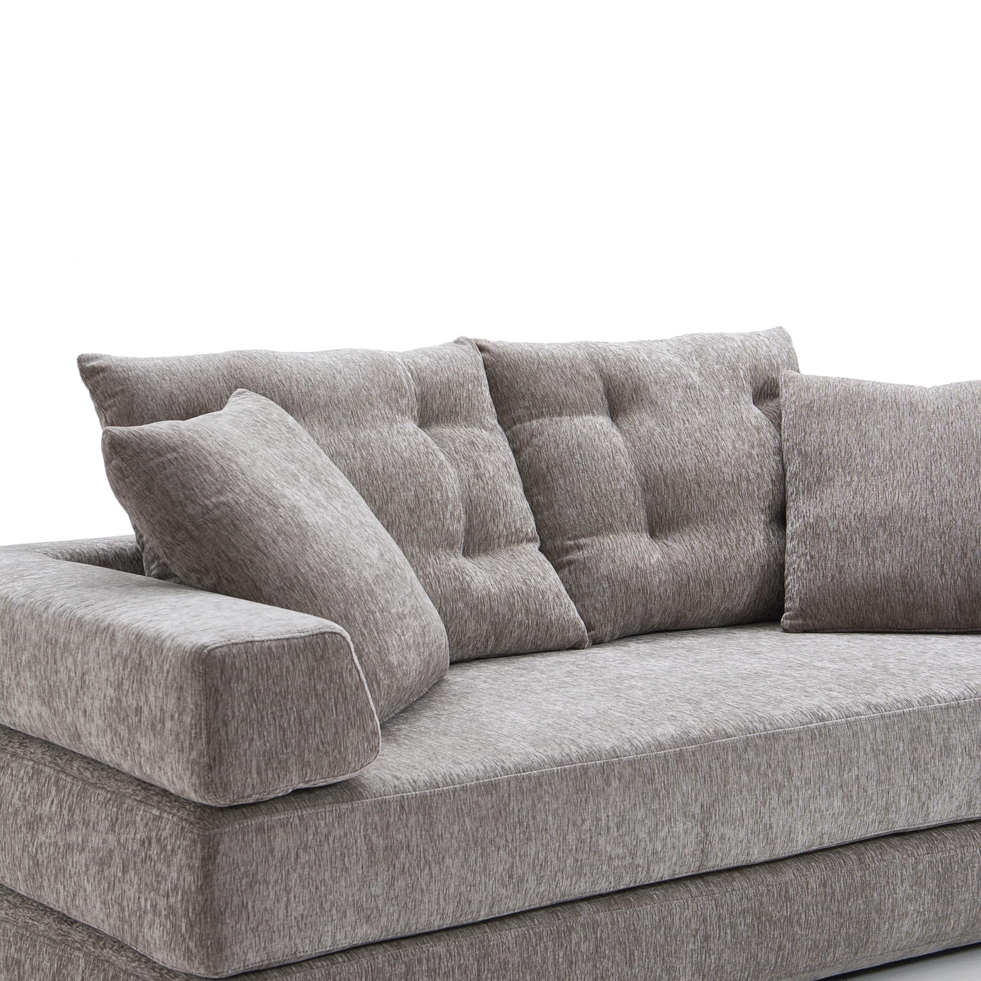 Modern 2-Seater Convertible Sofa Bed | Sponge Compression Design