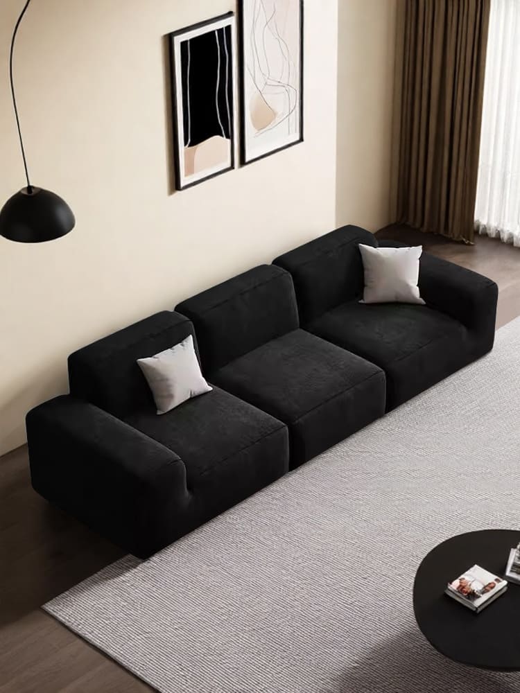 Big Black Cow Sofa | Oversized Statement Piece with Bold Silhouette