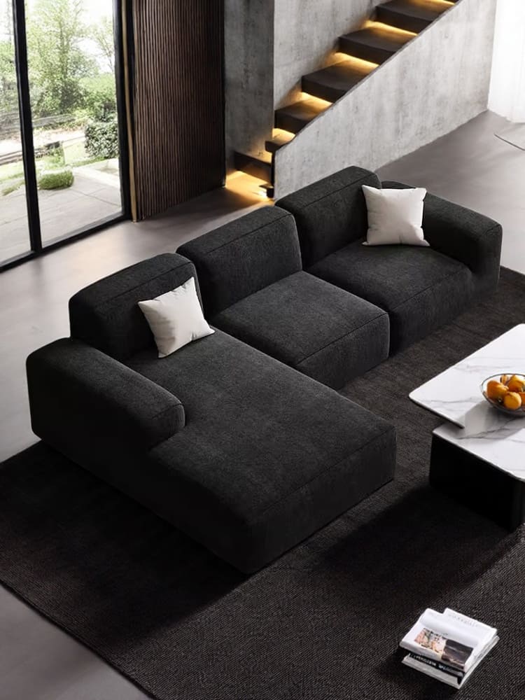 Big Black Cow Sofa | Oversized Statement Piece with Bold Silhouette