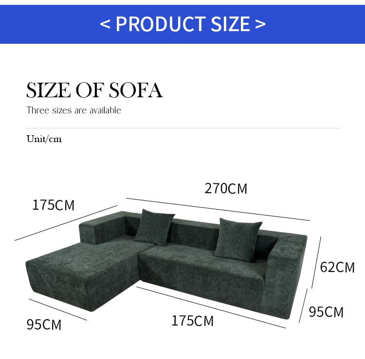 2025 Modern Modular L-Shaped Compression Sofa Set | Velvet Fabric Sectional for Trendy Living Rooms