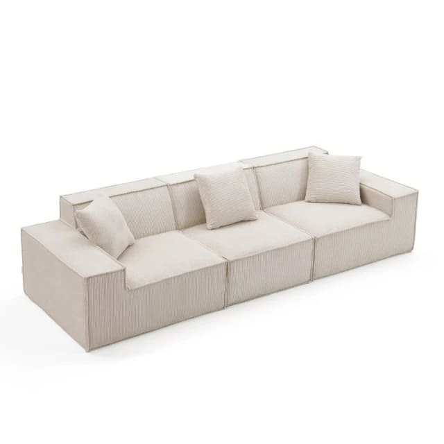 Tofu Block Modular Sofa | Minimalist Cube Design with Plush Comfort