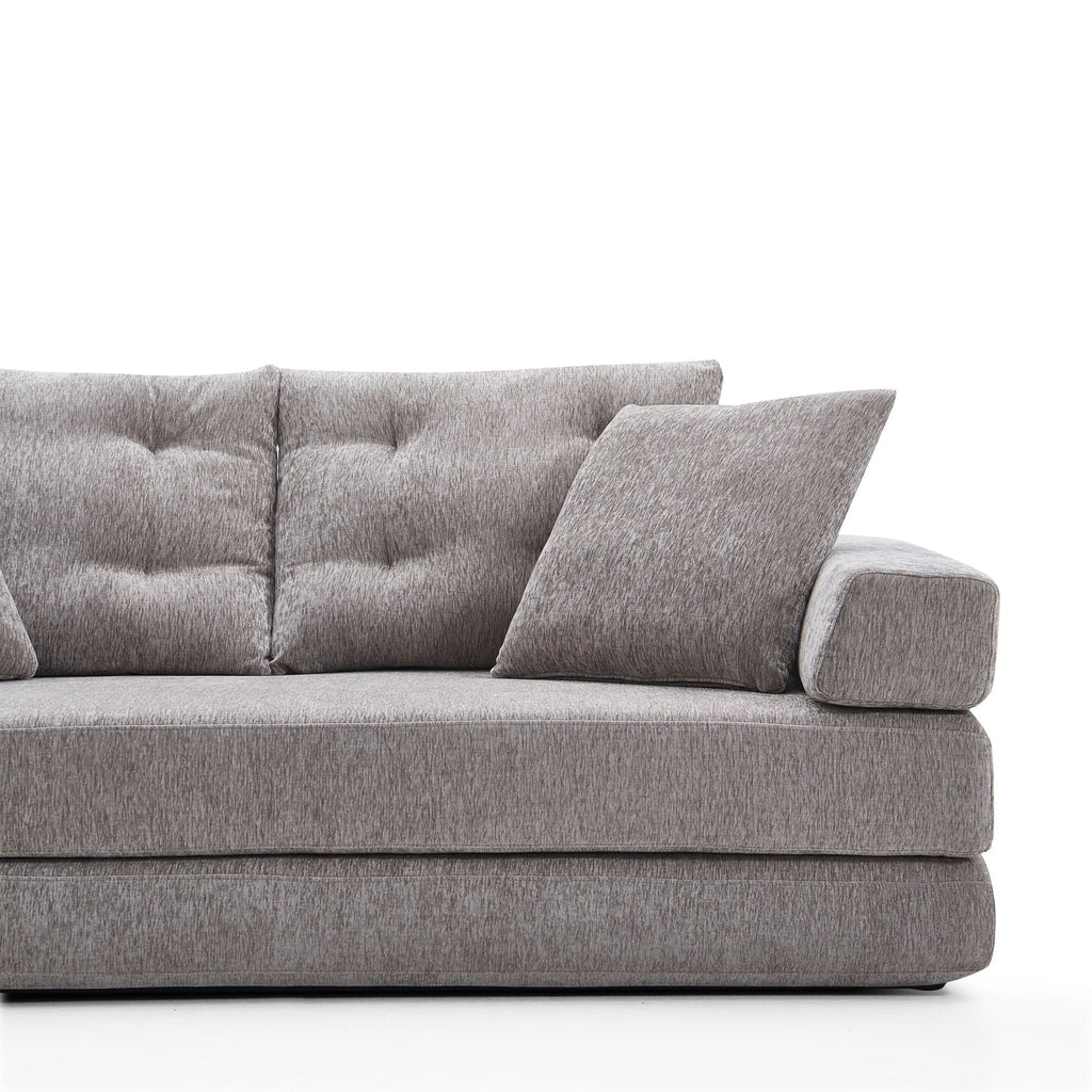 Modern 2-Seater Convertible Sofa Bed | Sponge Compression Design