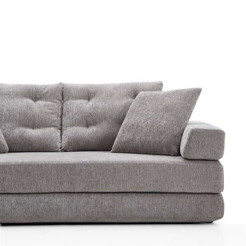 Modern 2-Seater Convertible Sofa Bed | Sponge Compression Design