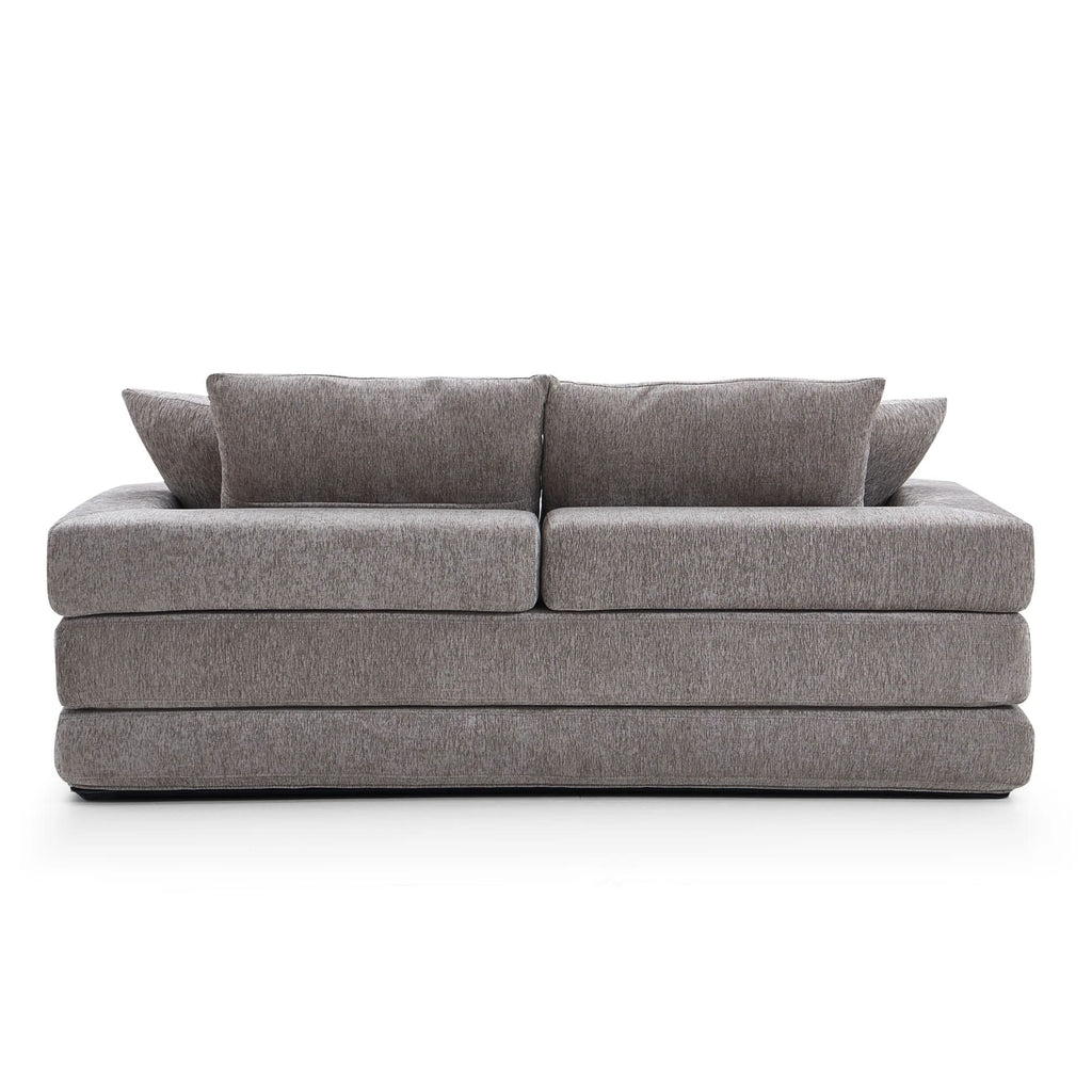 Modern 2-Seater Convertible Sofa Bed | Sponge Compression Design