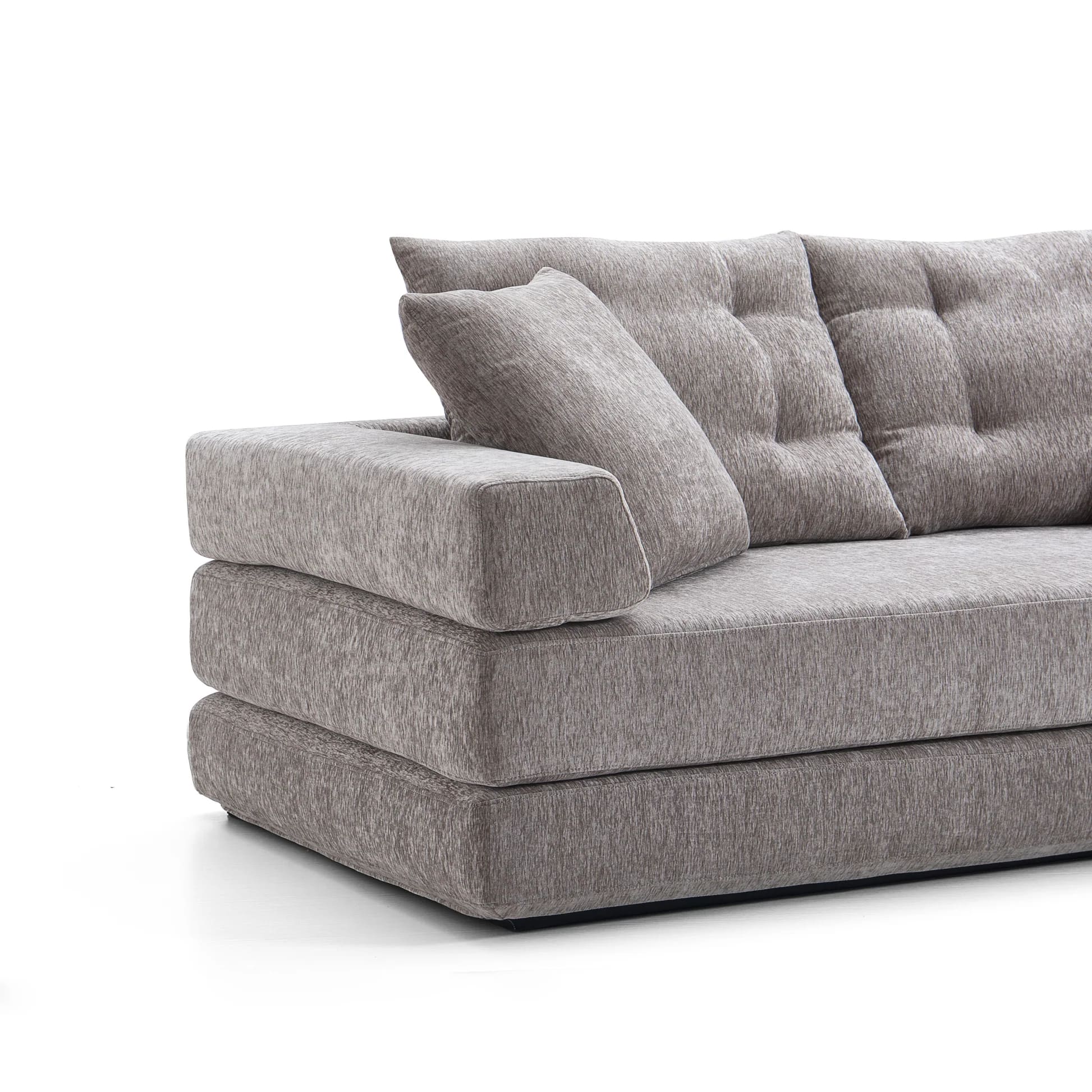 Modern 2-Seater Convertible Sofa Bed | Sponge Compression Design
